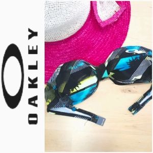 Oakley Palms Bandeau Bikini Top Sz S